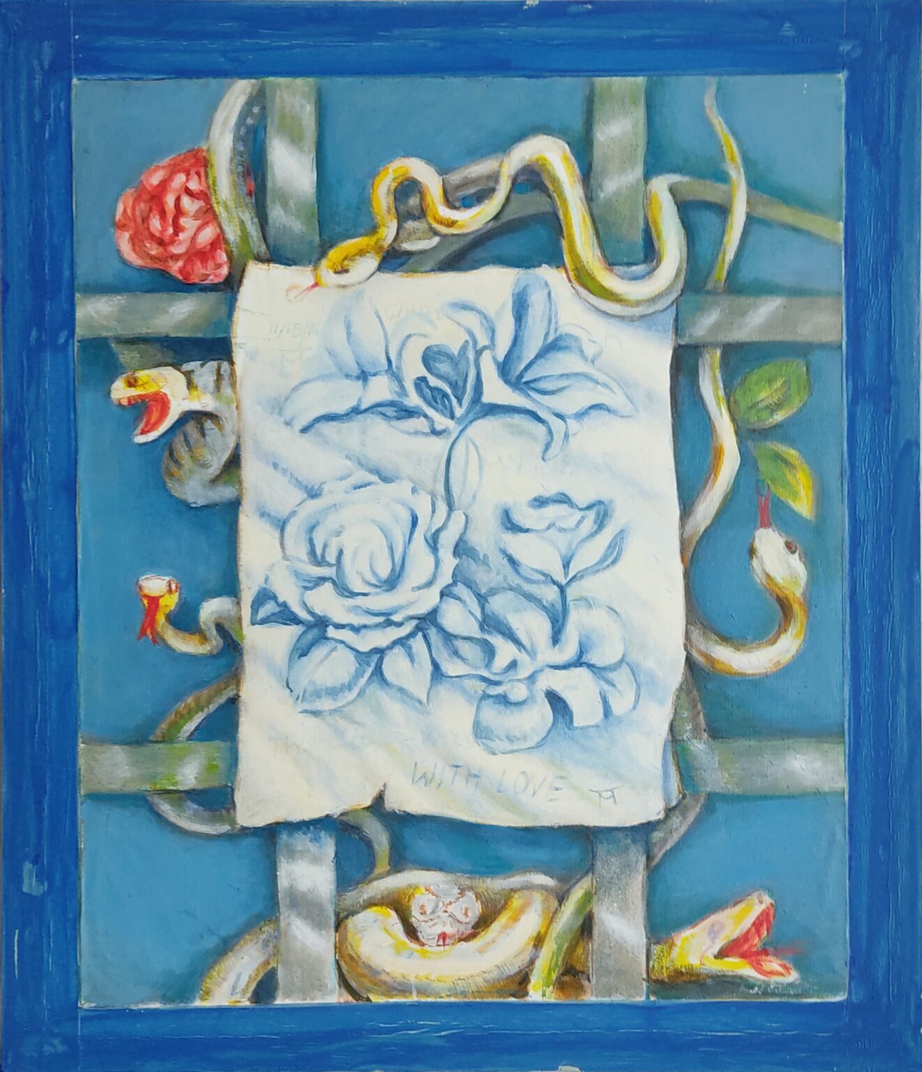 Love letter 2, 24x30" Acrylic