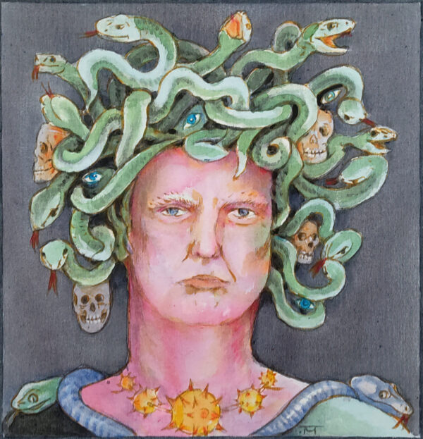 Gorgona (Art Painting)